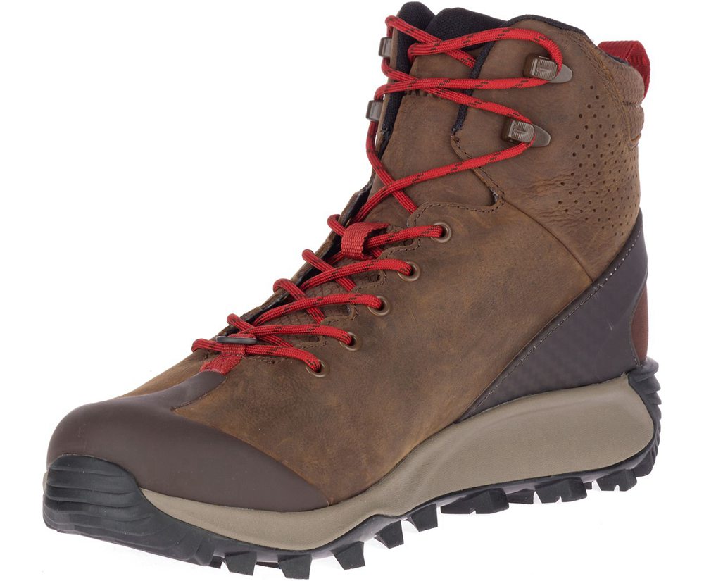 Merrell Vandrestøvler Herre - Thermo Glacier Mid Waterproof - Brune - RPX782190